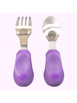 Couverts Bambin - Violet